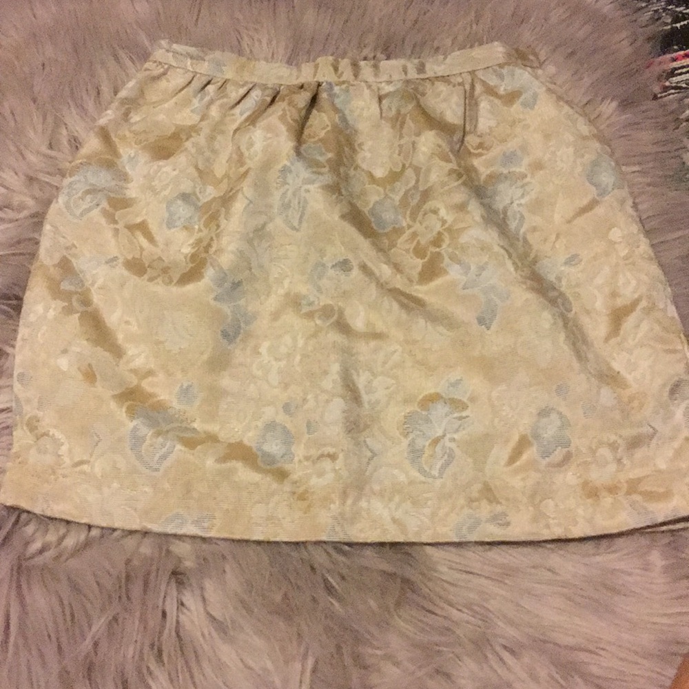 Gold/silver skirt